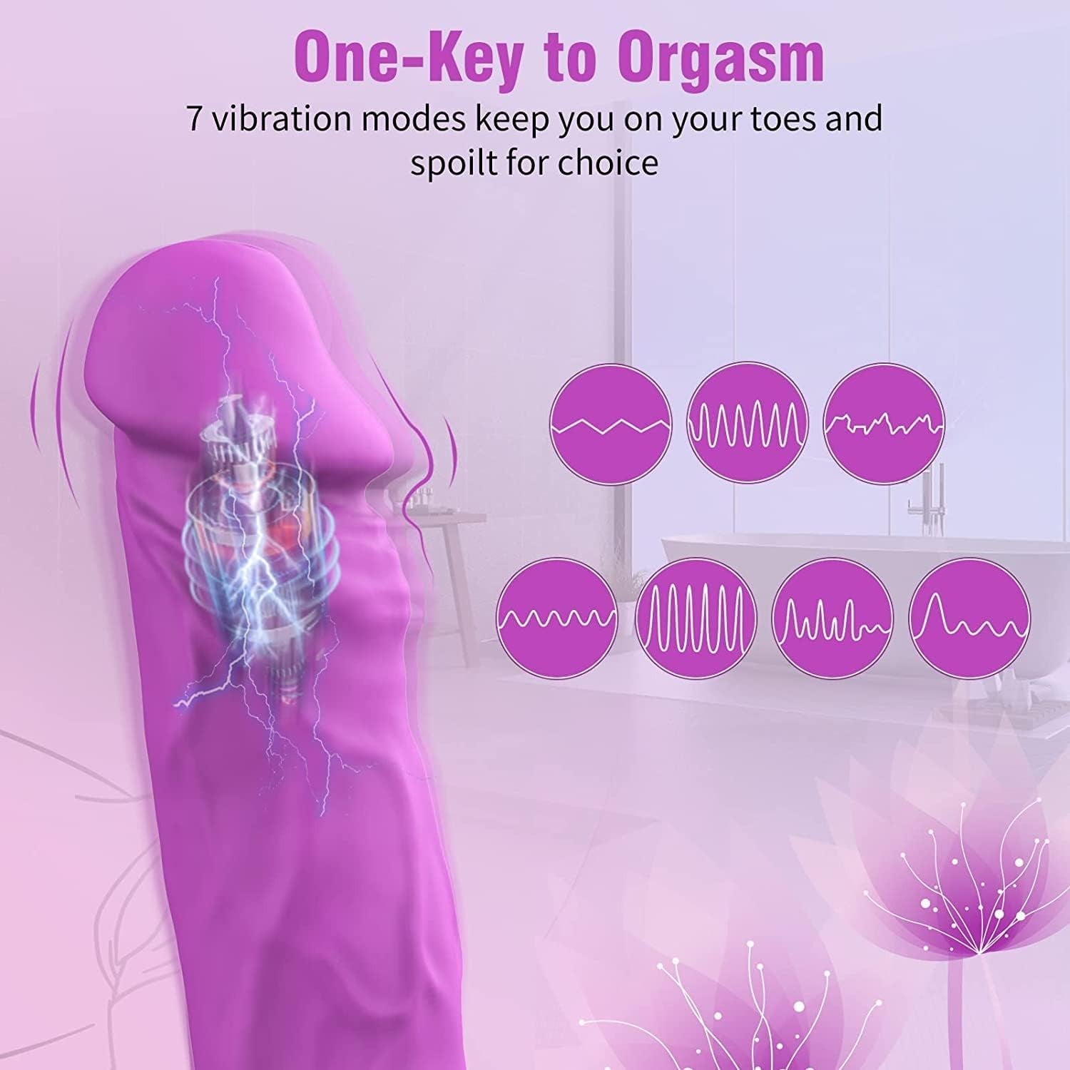CurveNoir Realistic G - Spot Vibrator Dildo - Vixen | Nova Network