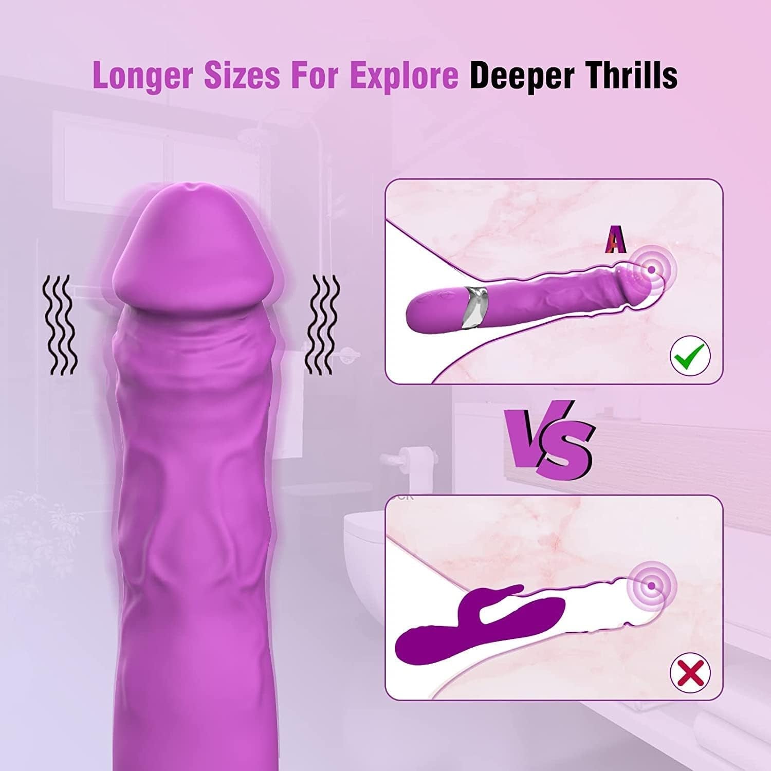 CurveNoir Realistic G - Spot Vibrator Dildo - Vixen | Nova Network