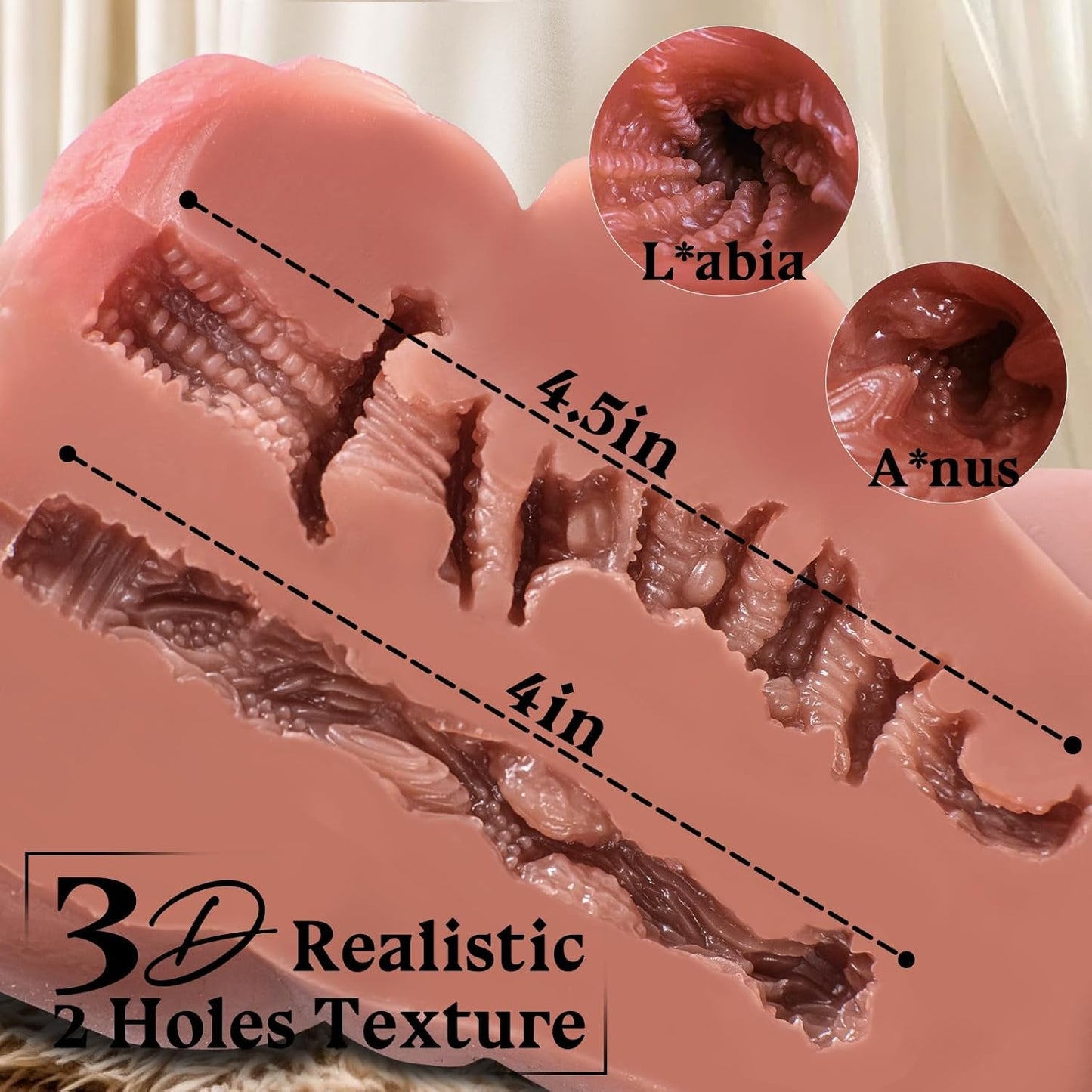 CurvePetite Portable Dual-Channel BBW Torso Stroker - Vixen | Nova Network