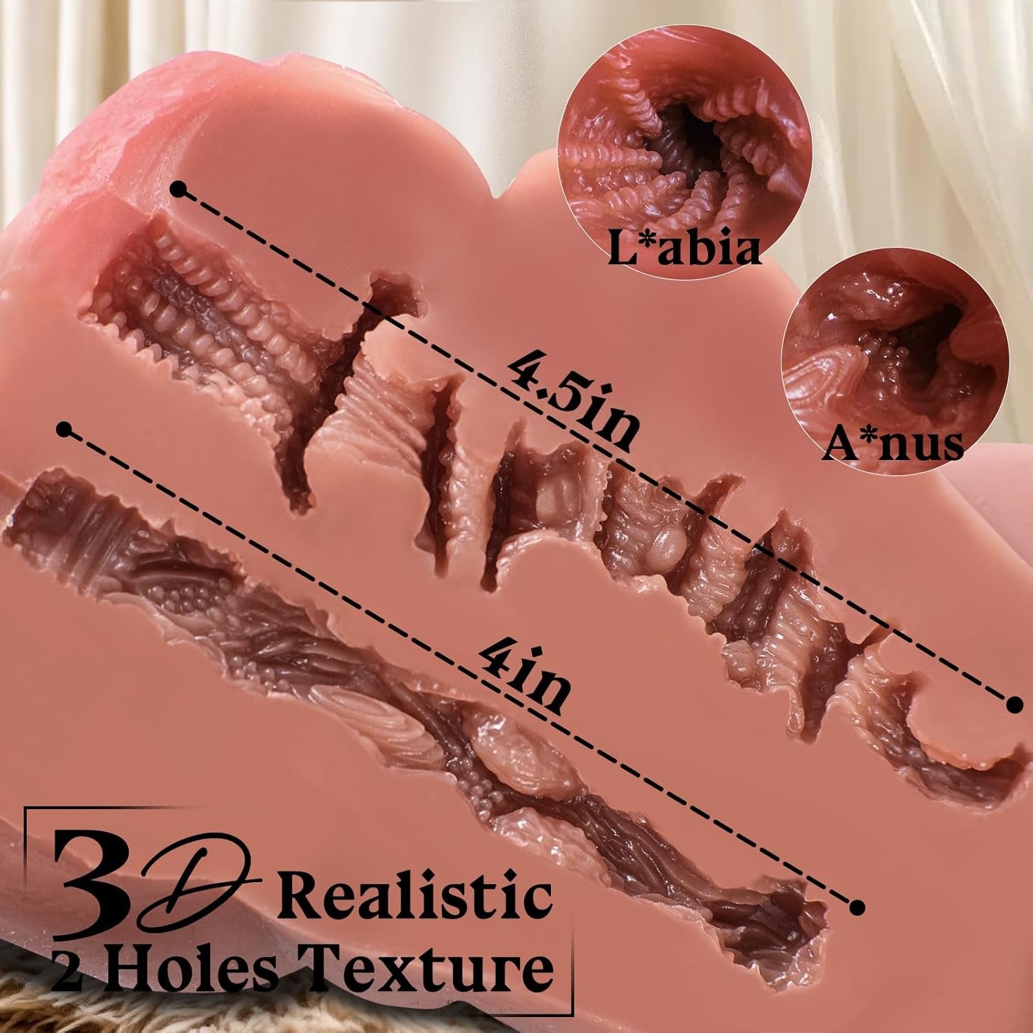 CurvePetite Portable Dual-Channel BBW Torso Stroker - Vixen | Nova Network