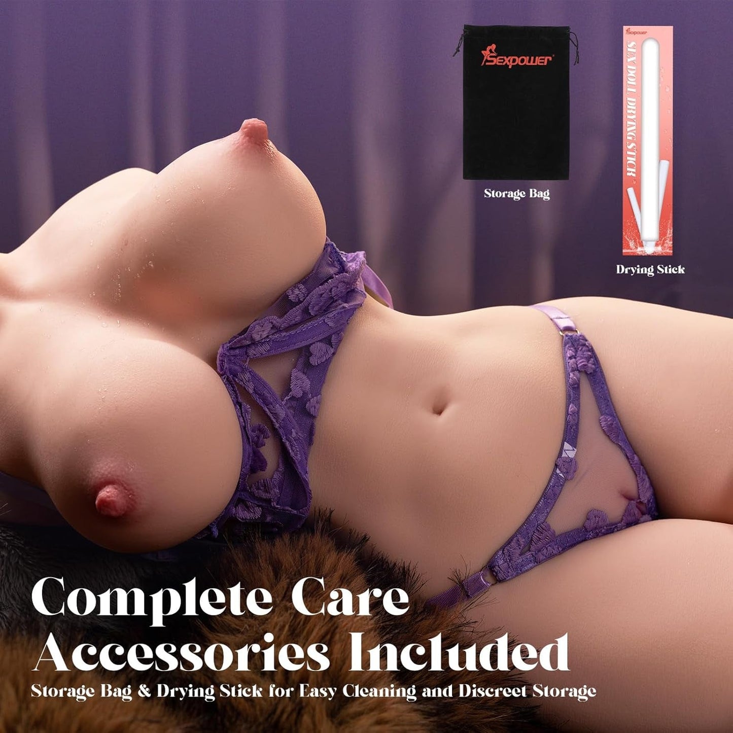 CurveReal Life-Size Dual-Entry Female Torso Sex Doll - Vixen | Nova Network