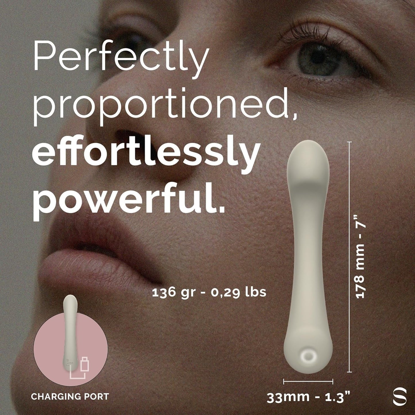 CurveSilk G - Spot Vibrator Wand - Vixen | Nova Network