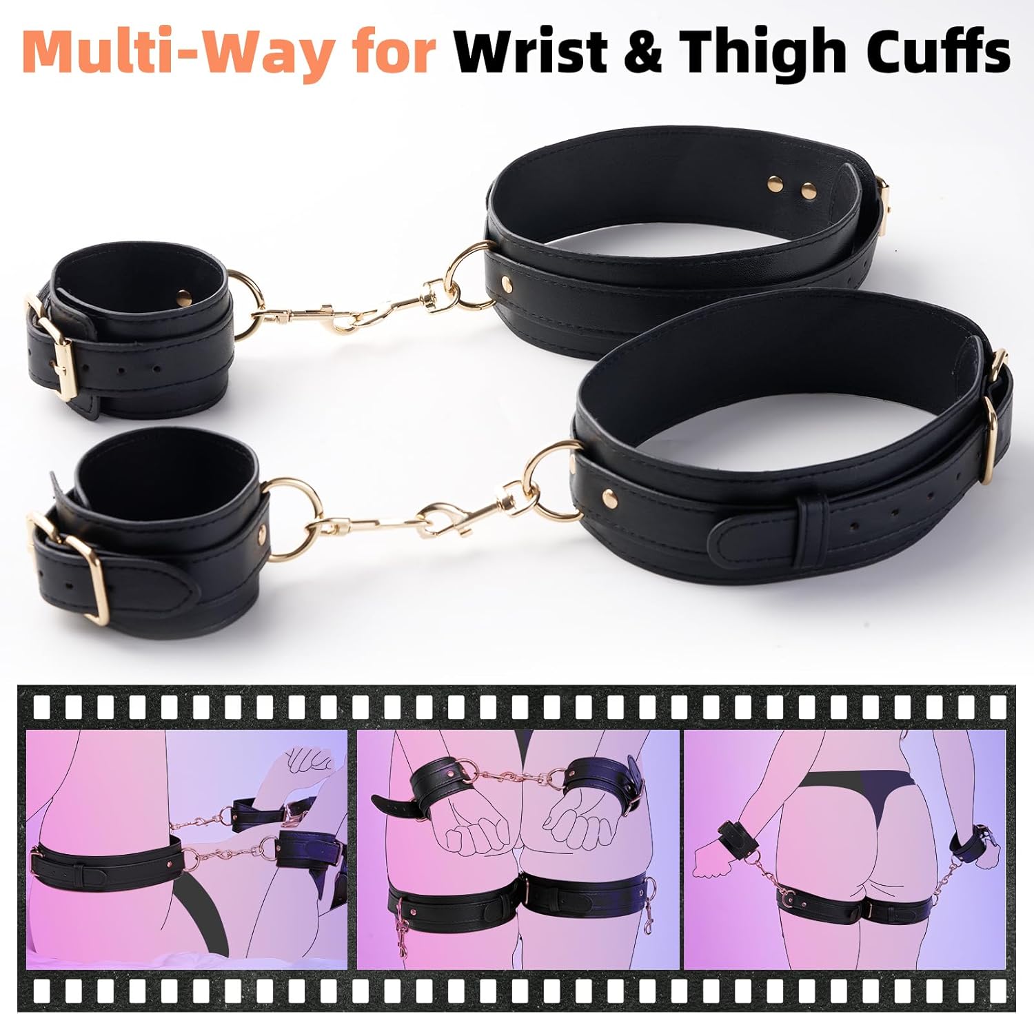 CurvLock Adjustable Bondage Kit - Vixen | Nova Network
