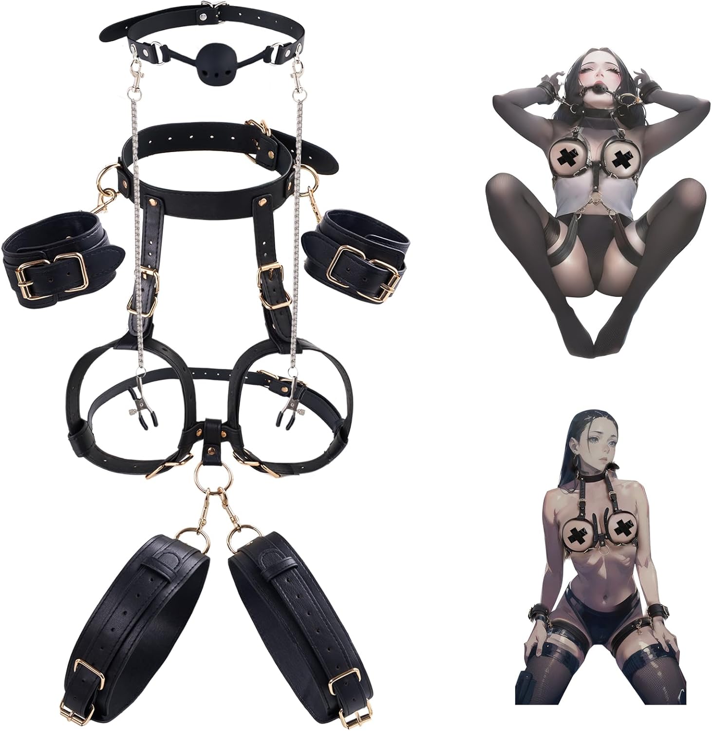 CurvLock Adjustable Bondage Kit - Vixen | Nova Network