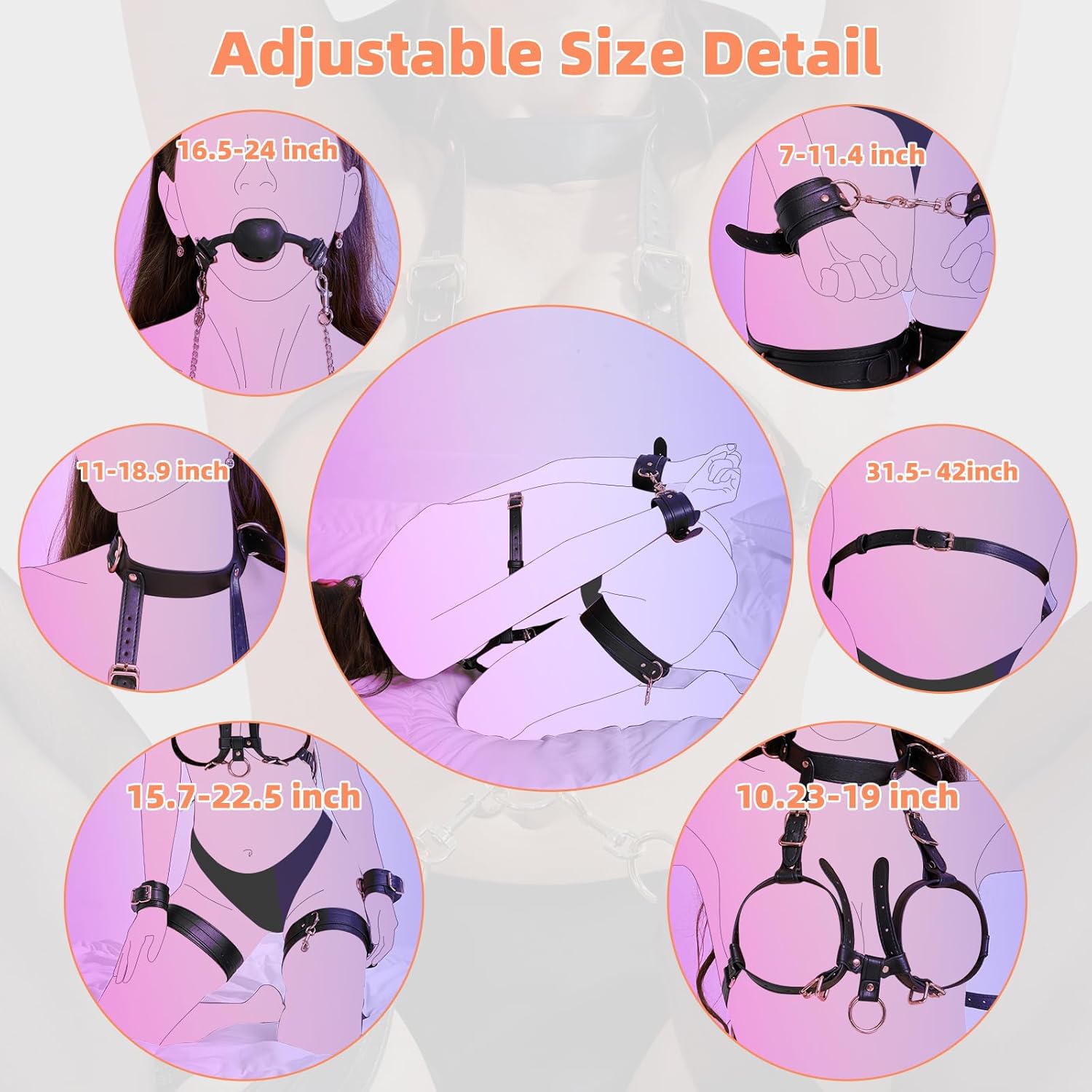 CurvLock Adjustable Bondage Kit - Vixen | Nova Network