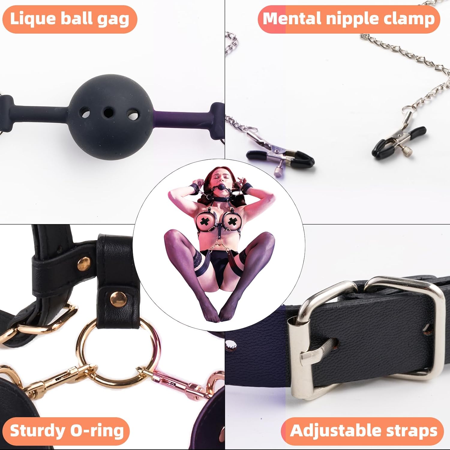 CurvLock Adjustable Bondage Kit - Vixen | Nova Network