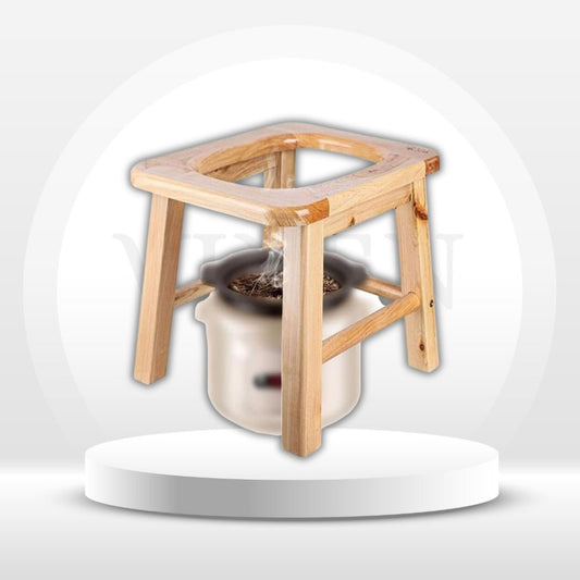 CypressHaven Wooden Yoni Steam Seat - Vixen Adult Playroom