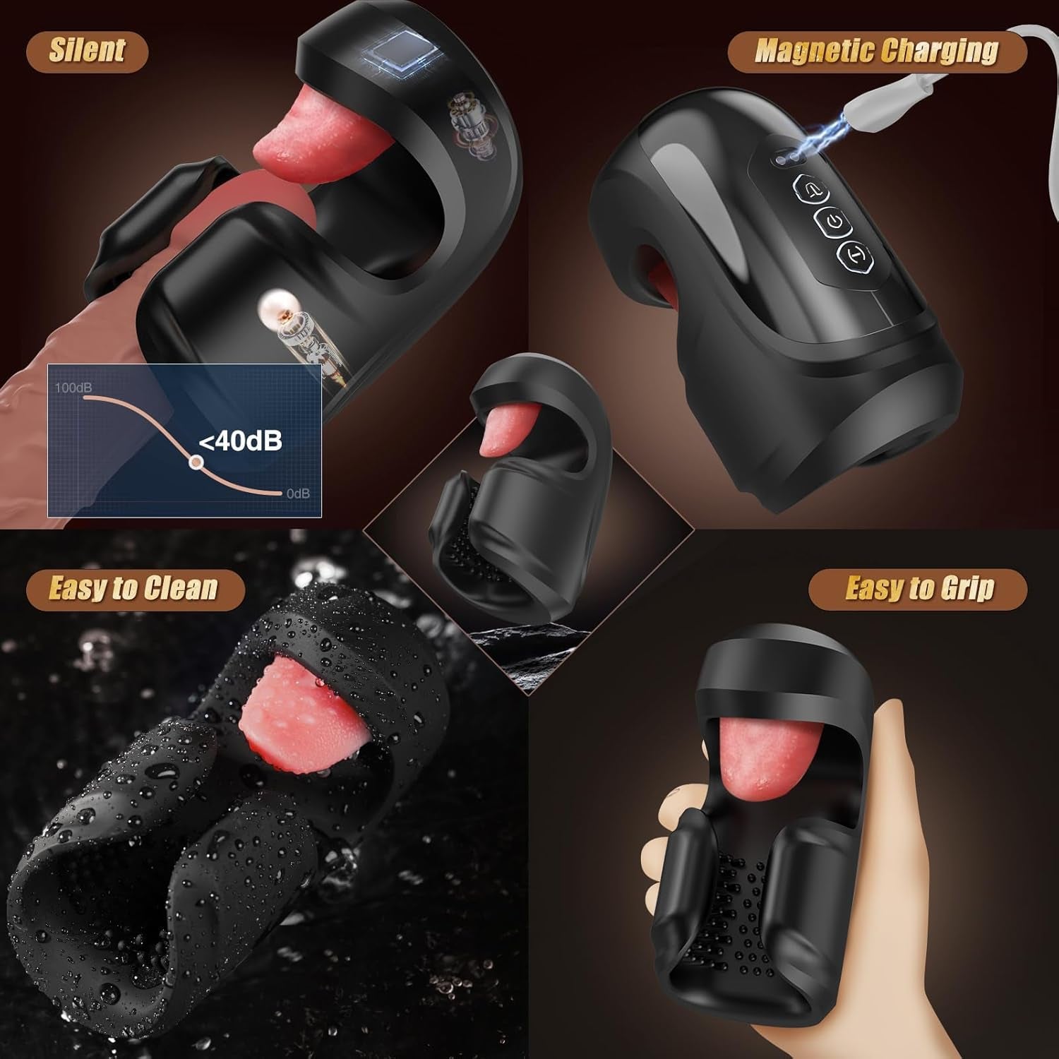 PulseFang Male Training Vibrator & Stroker