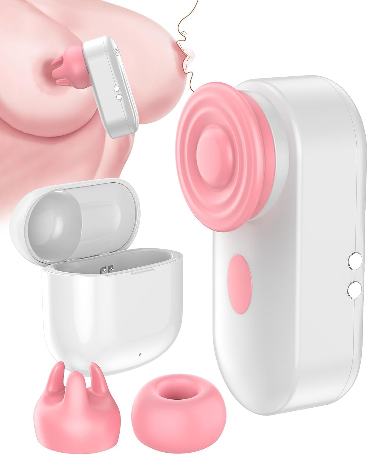 BloomPod Mini Clit Sucker with Charging Case – Discreet & Waterproof