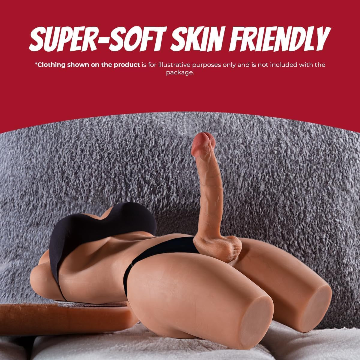 LenaArch 4-in-1 Trans Torso Sex Doll | 7" Bendable Dildo