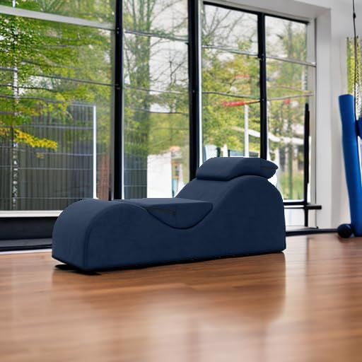 Dark Blue Luxury Intimate Lounge Chaise - Vixen | Nova Network