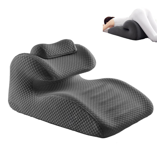 Dark Gray Couples Positioning Wedge Pillow - Vixen | Nova Network