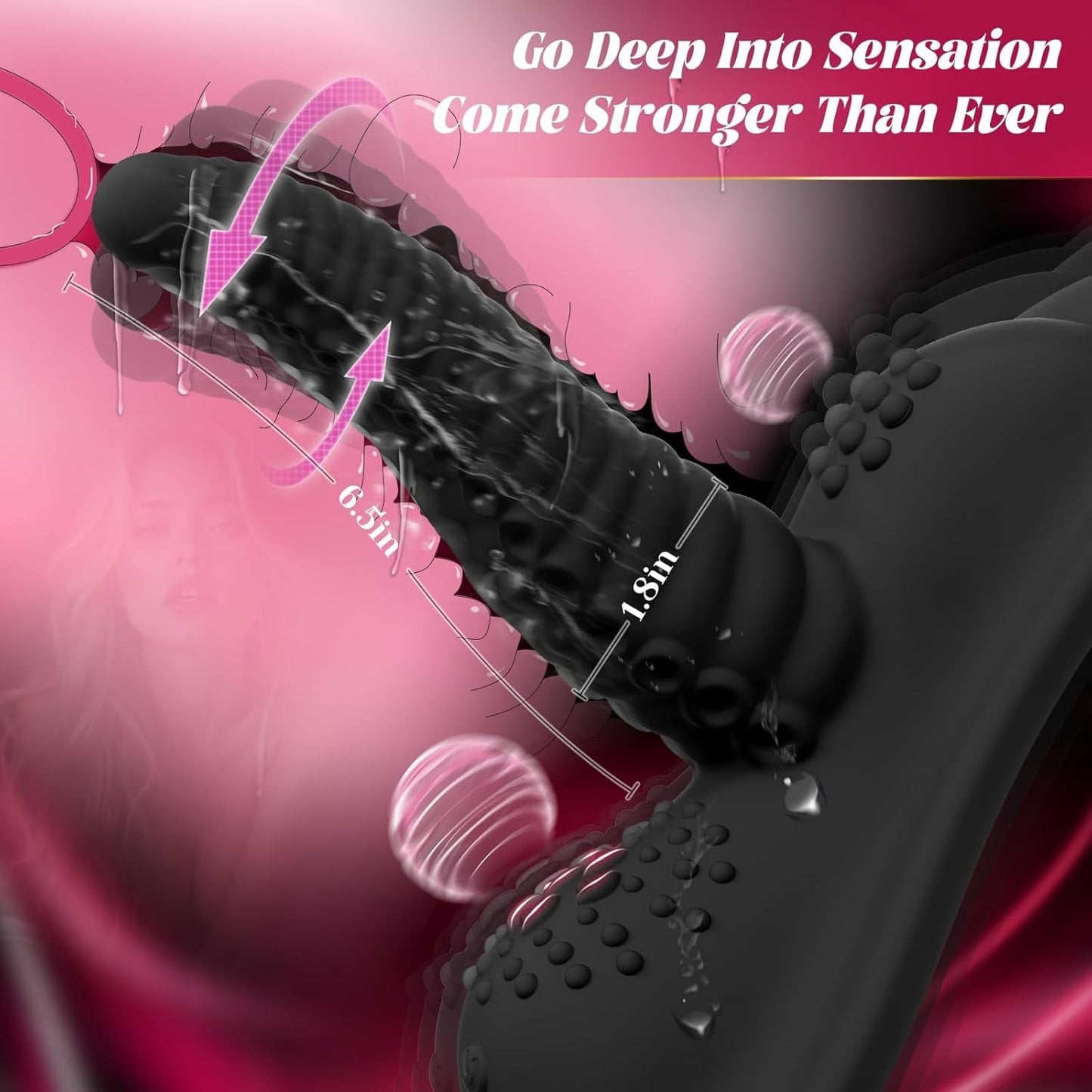 DarkWave Tentacle Ride - On Dildo Vibrator - Vixen | Nova Network