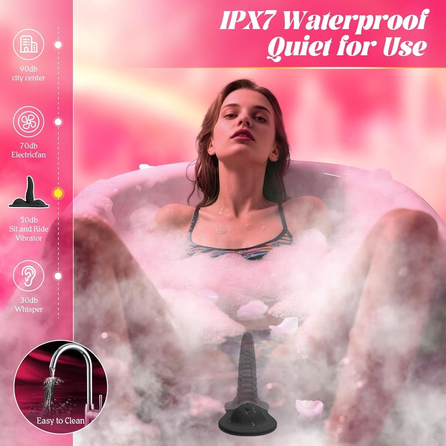 DarkWave Tentacle Ride - On Dildo Vibrator - Vixen | Nova Network