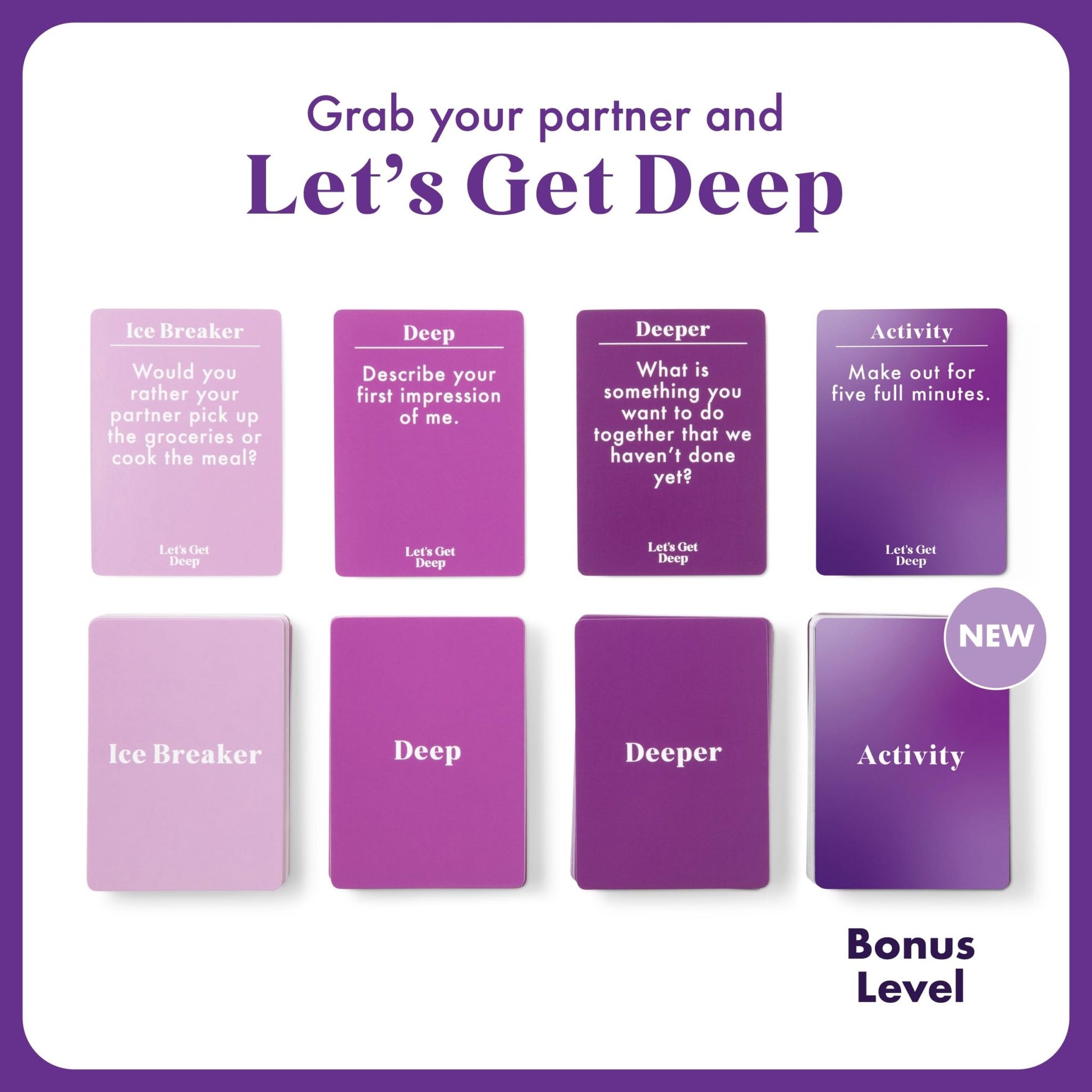 Deep Intimacy Question Card Game - Vixen | Nova Network