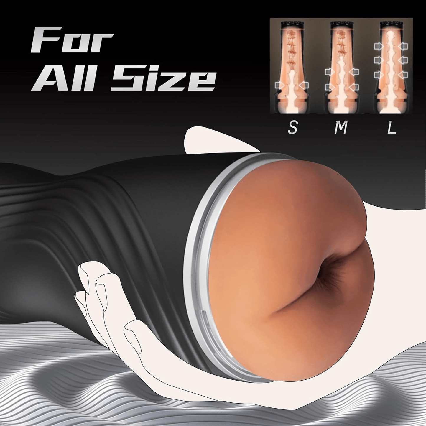 DeepCave Realistic Anal Male Masturbator Cup Fleshlight - Vixen | Nova Network