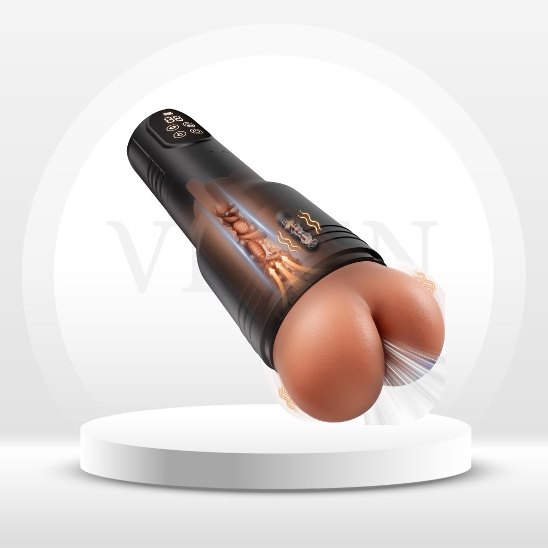 DeepDraw Automatic Stroker | 7 Suction & 7 Vibration Modes - Vixen Adult Playroom