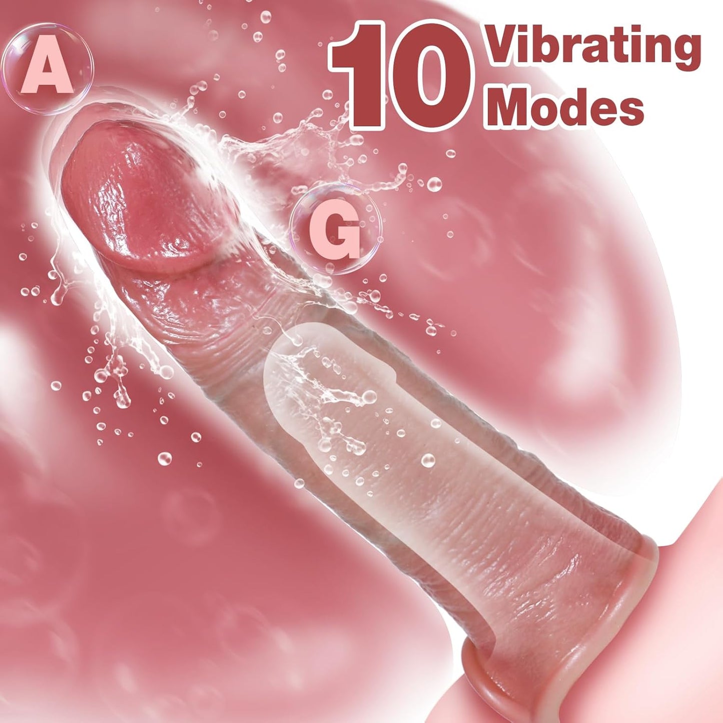 DeepDrive Vibrating Penis Sleeve Extender - Vixen | Nova Network