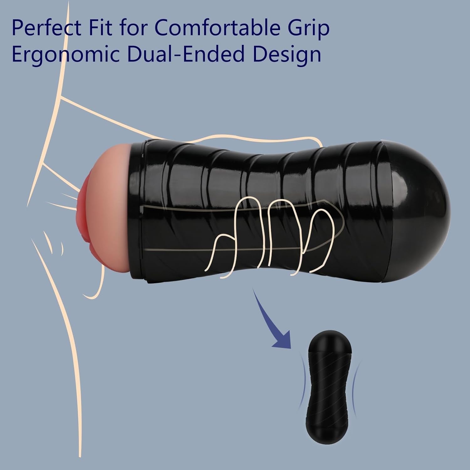 DeepDuo 8.27-Inch Dual Male Stroker - Vixen | Nova Network