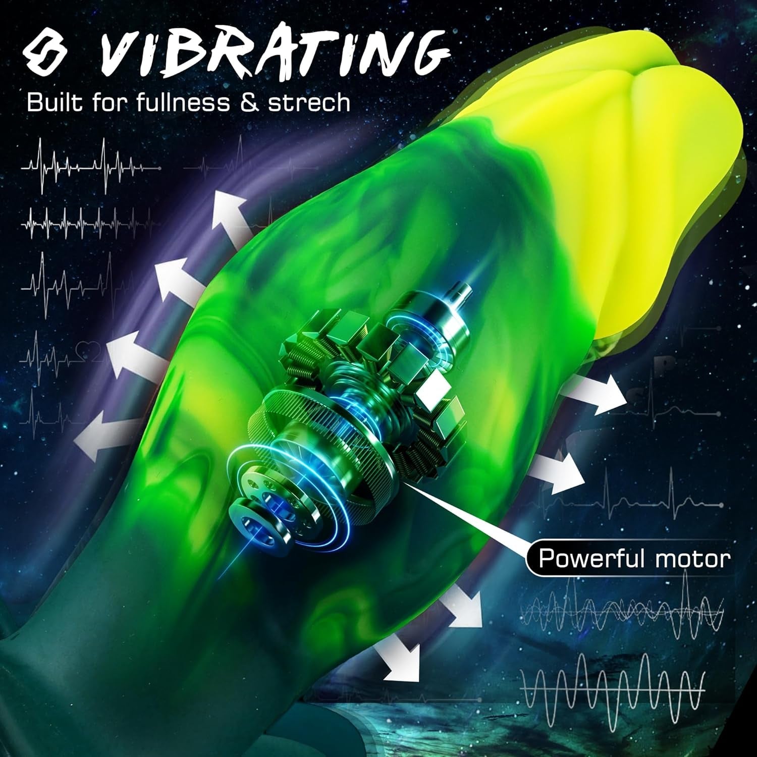 DeepExplorer 6.5" Vibrating Butt Plug – Prostate Massager, 8 Modes - Vixen Adult Playroom
