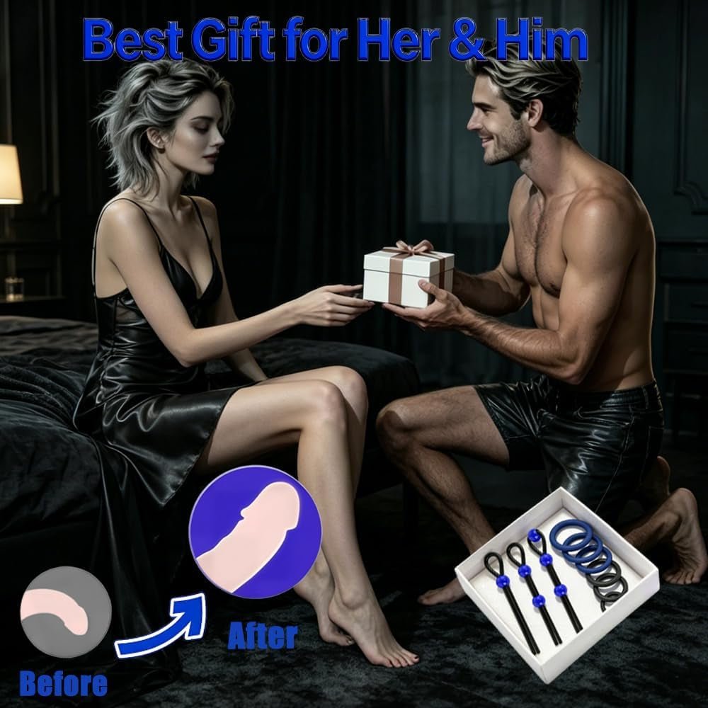 DeepFlex 9 - Piece Adjustable Cock Ring Set - Vixen | Nova Network