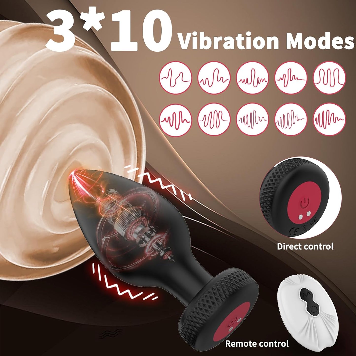 DeepPhase Vibrating Anal Trainer Set - Vixen | Nova Network