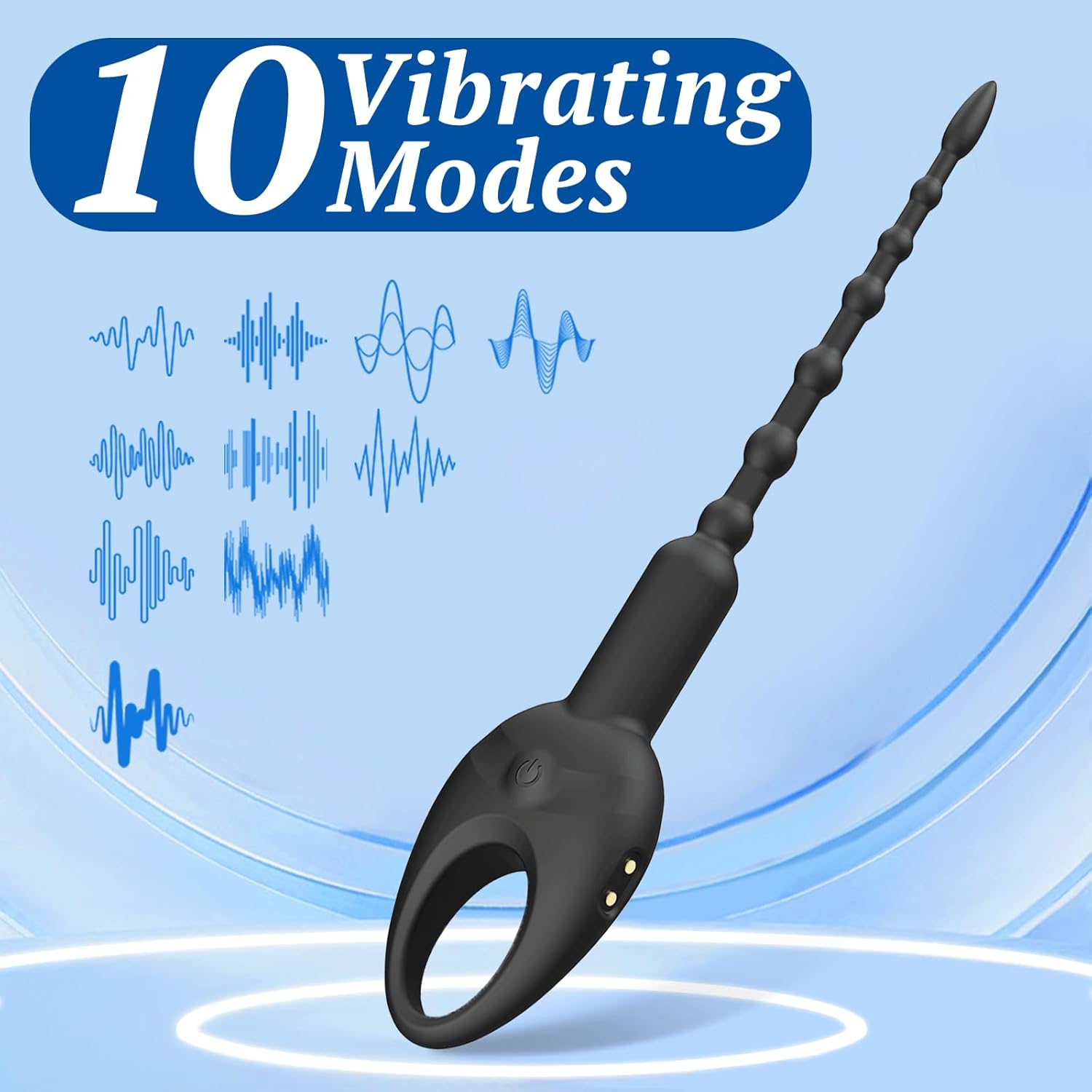 DeepPulse Male Plug Urethral Vibrator - Vixen | Nova Network
