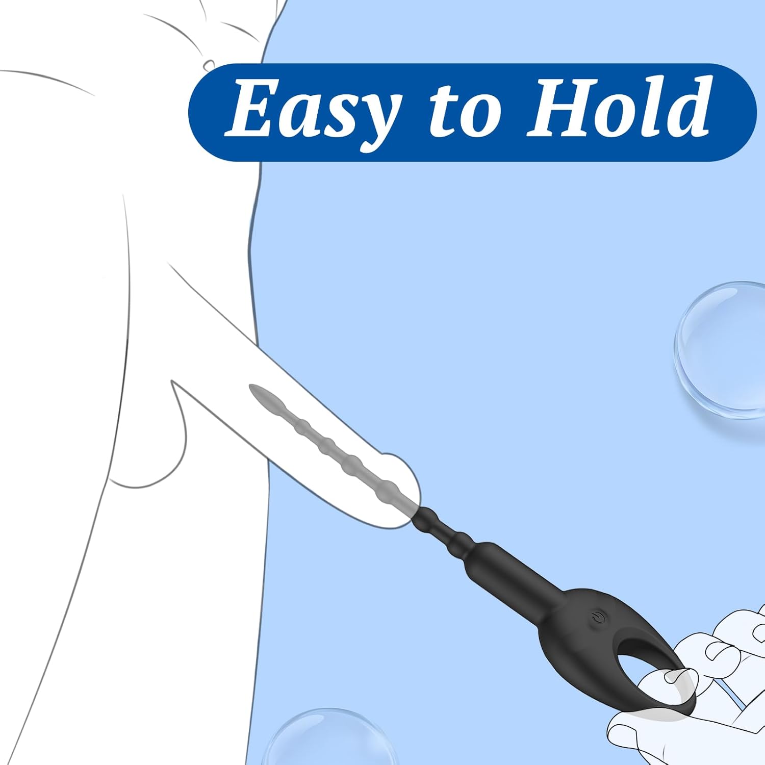 DeepPulse Male Plug Urethral Vibrator - Vixen | Nova Network