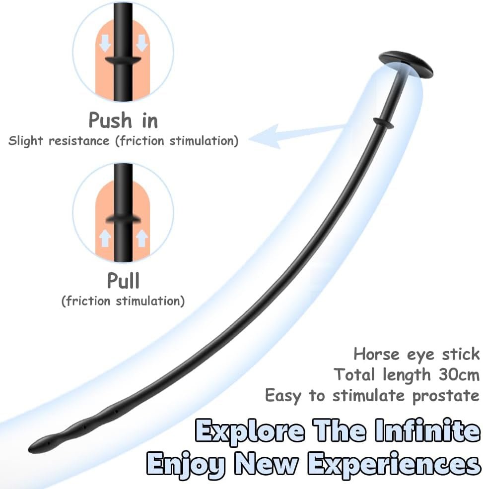 DeepReach Extra-Long Silicone Hollow Urethral Sound - Vixen | Nova Network