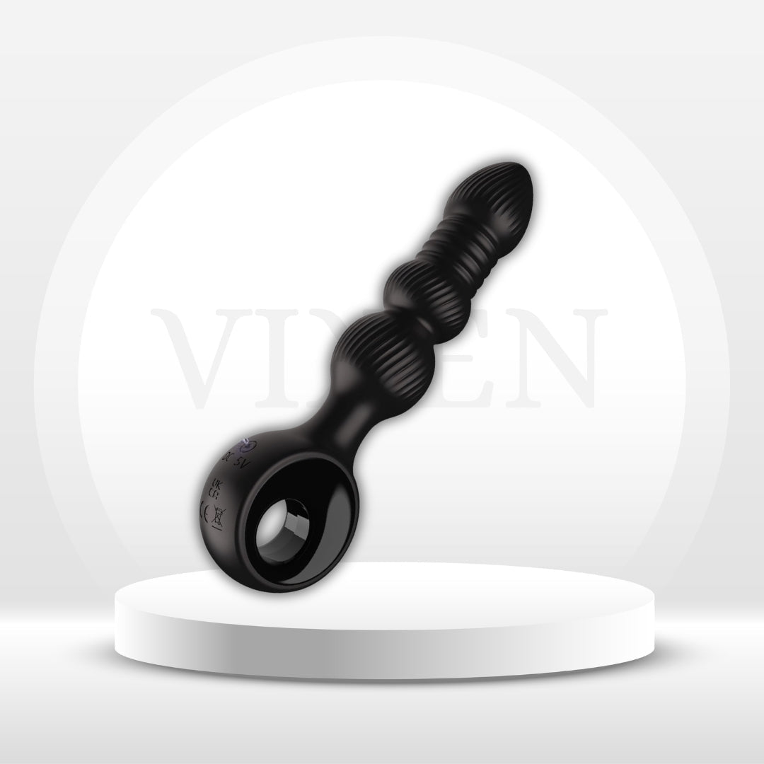 DeepRoll Thrusting Anal Plug & Prostate Vibrator - Vixen | Nova Network