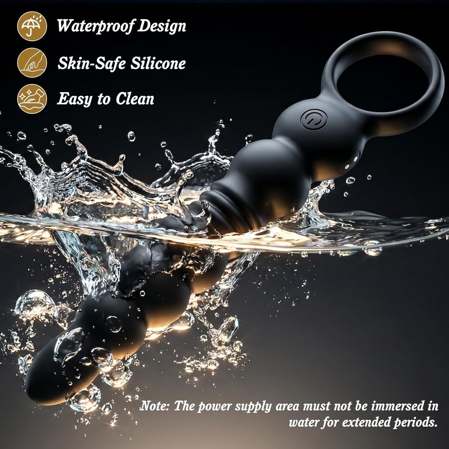 DeepRush Thrusting Anal Beads Prostate Massager Vibrator - Vixen | Nova Network