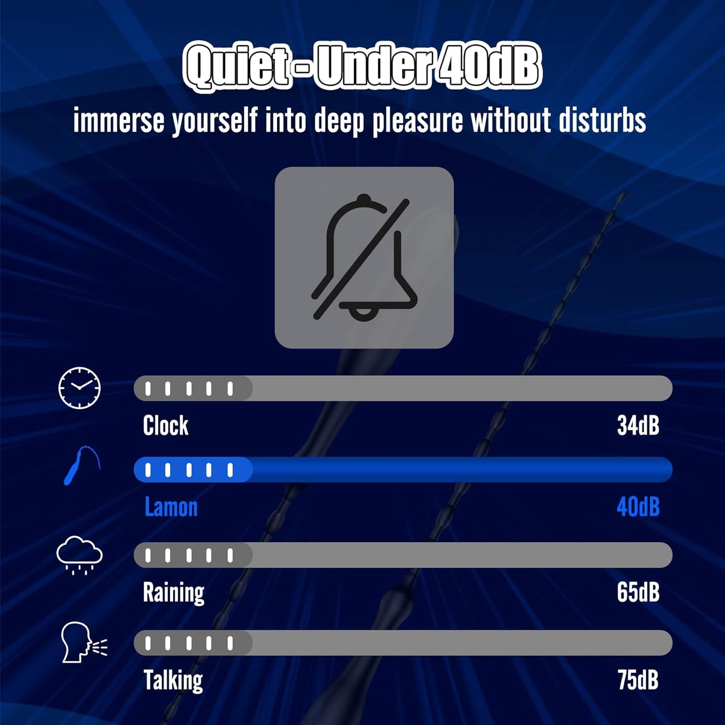 DeepVibe Vibrating Deep Stimulation Penis Plug - Vixen | Nova Network