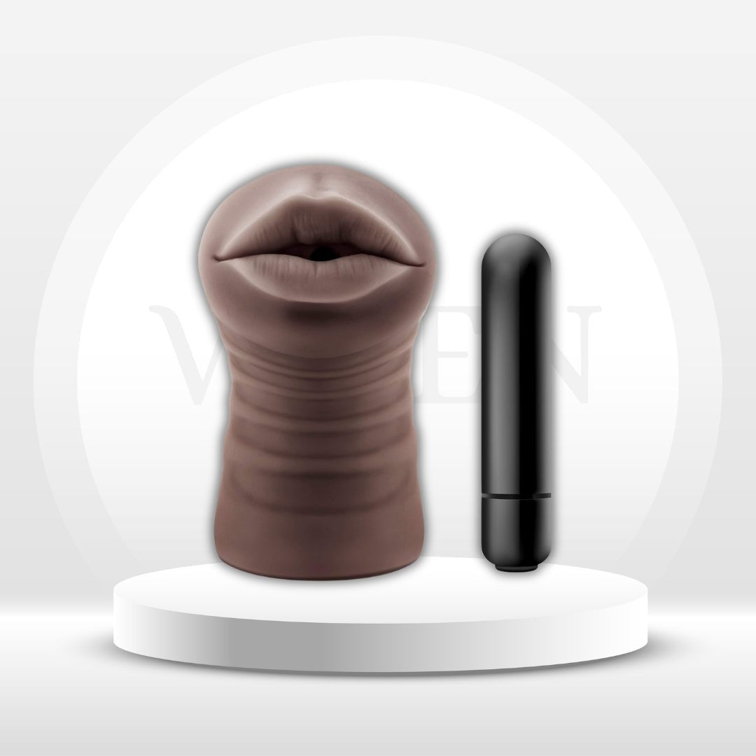 DeepVibe Vibrating Deep Throat Pocket Pussy Stroker - Vixen | Nova Network