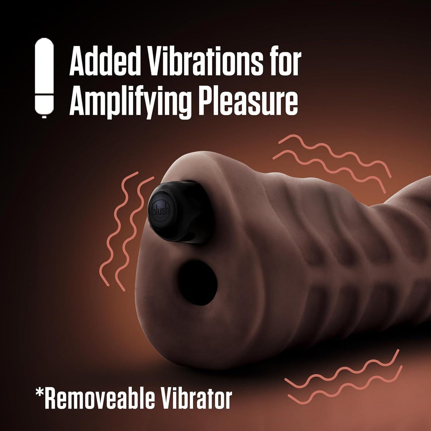 DeepVibe Vibrating Deep Throat Pocket Pussy Stroker - Vixen | Nova Network