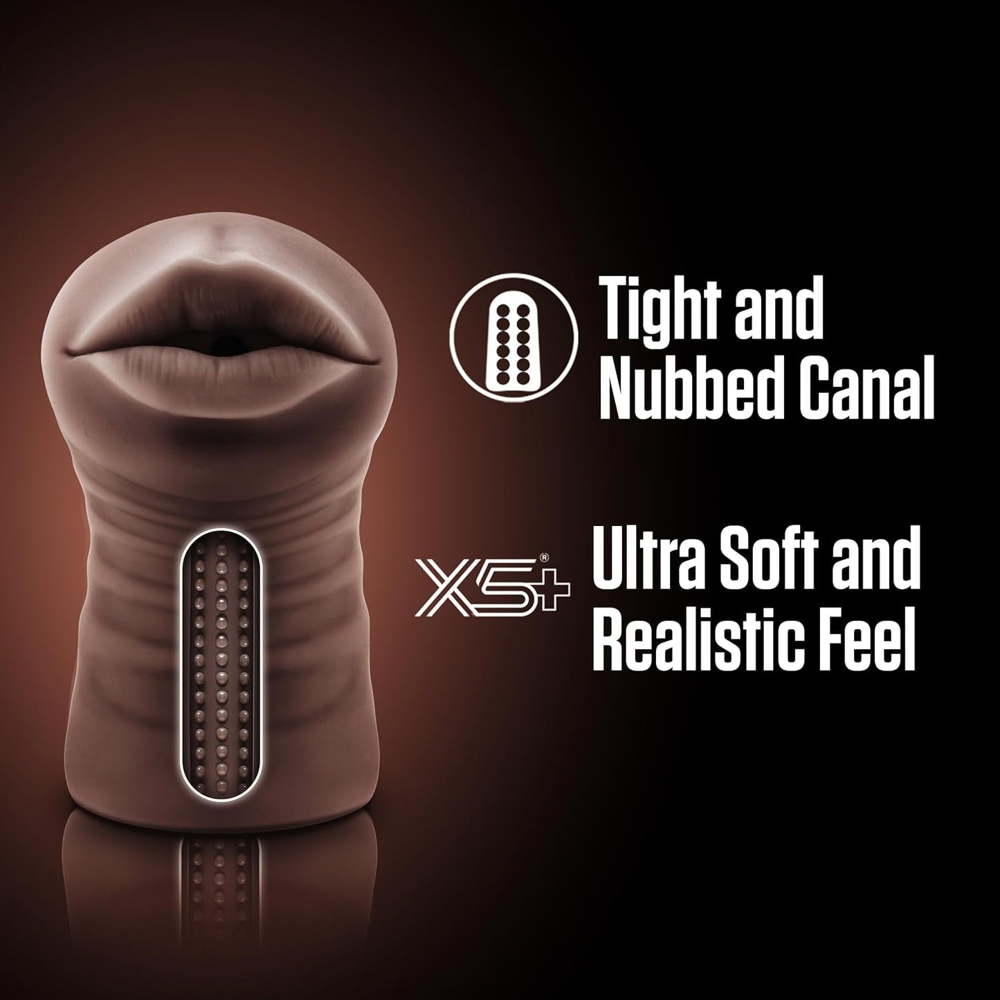 DeepVibe Vibrating Deep Throat Pocket Pussy Stroker - Vixen | Nova Network