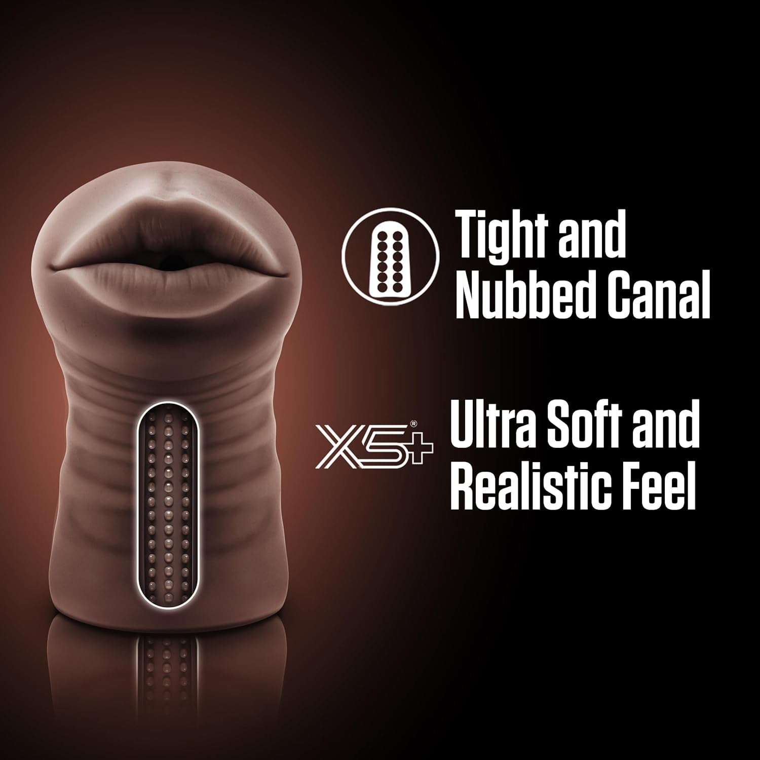 DeepVibe Vibrating Deep Throat Pocket Pussy Stroker - Vixen | Nova Network