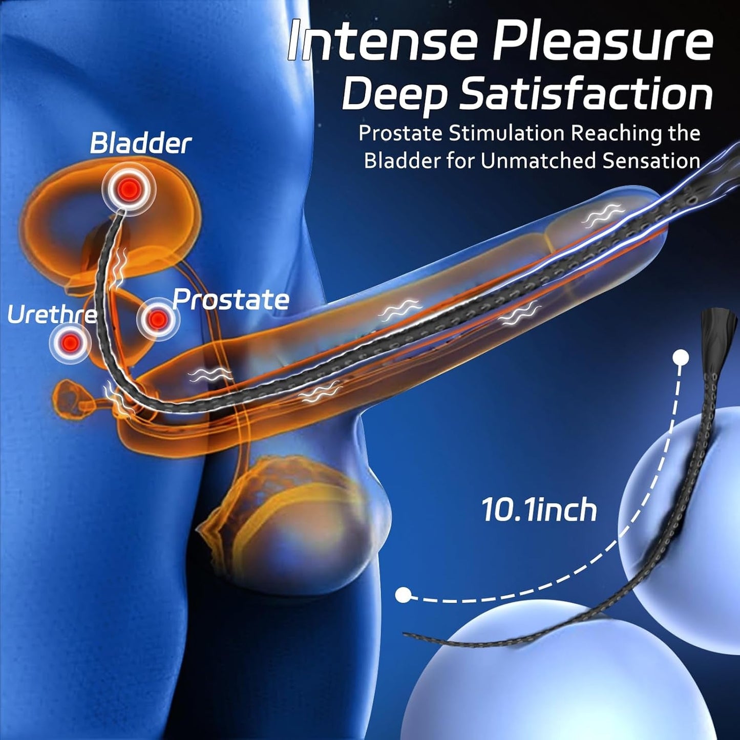 DeepWave Octopus Tentacle Urethral vibrator - Vixen | Nova Network