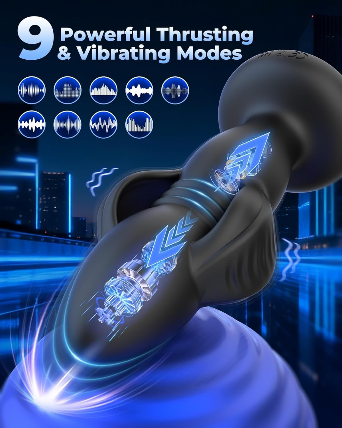 DeepWing AI App - Control Expanding Prostate Massager - Vixen | Nova Network
