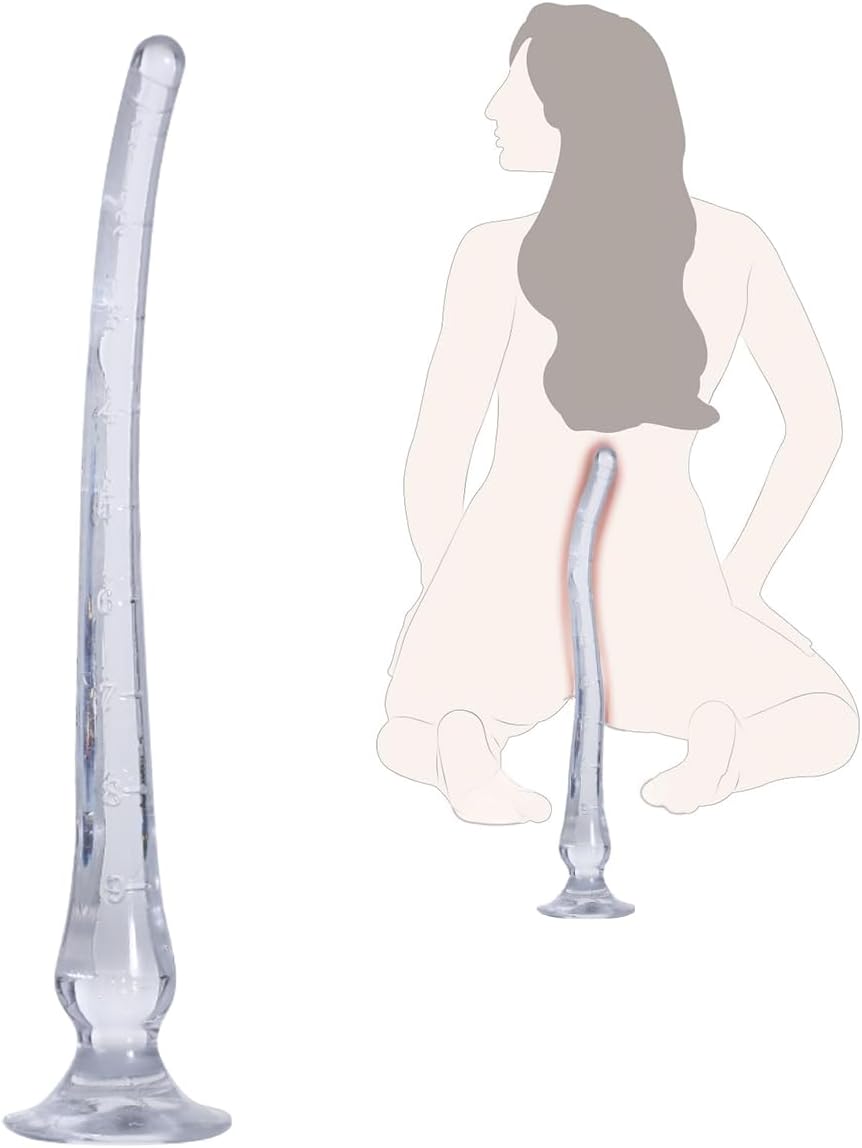DepthMark 20" Clear G - Spot Dildo - Vixen | Nova Network