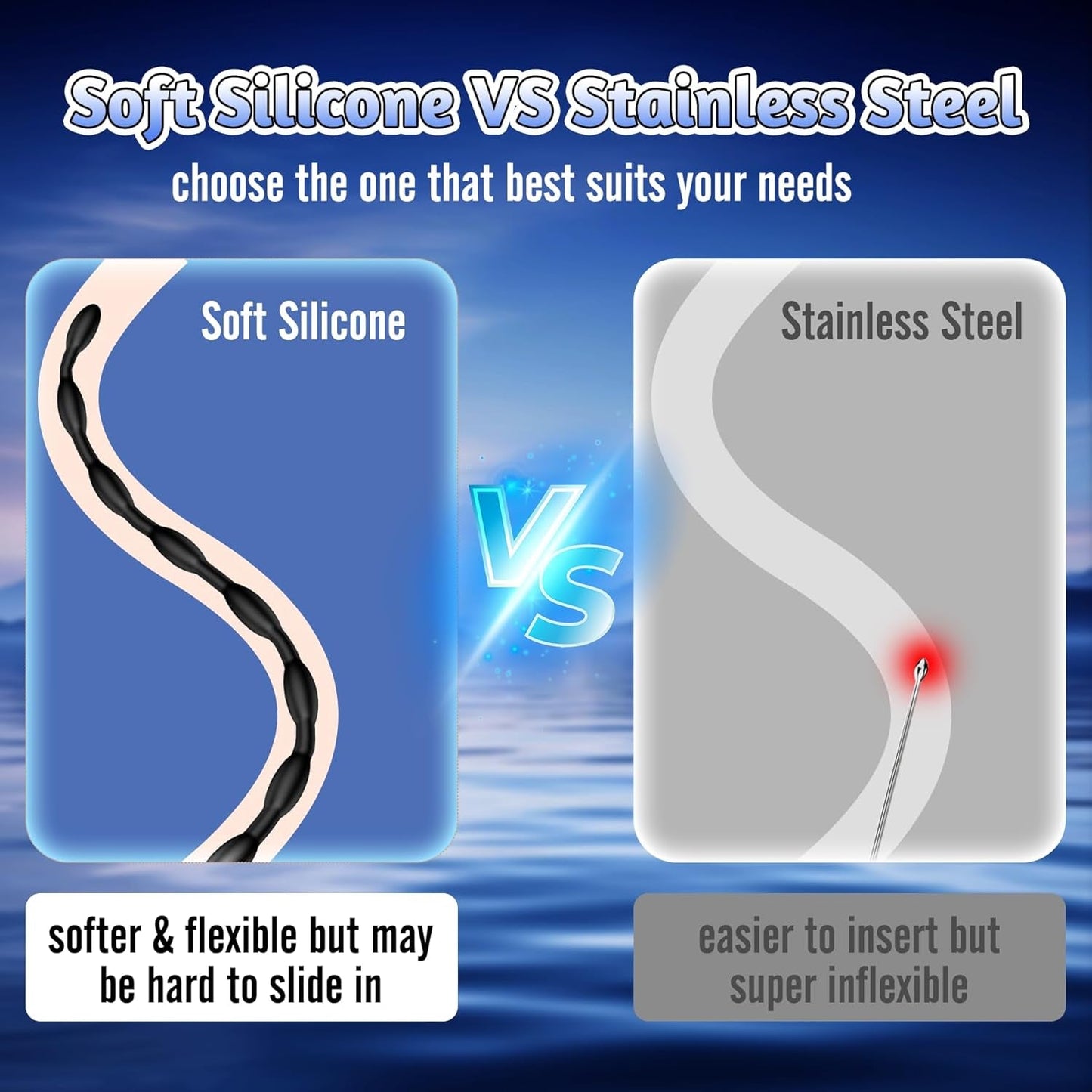 DepthSync Urethral Vibe Pro Male Plug - Vixen | Nova Network