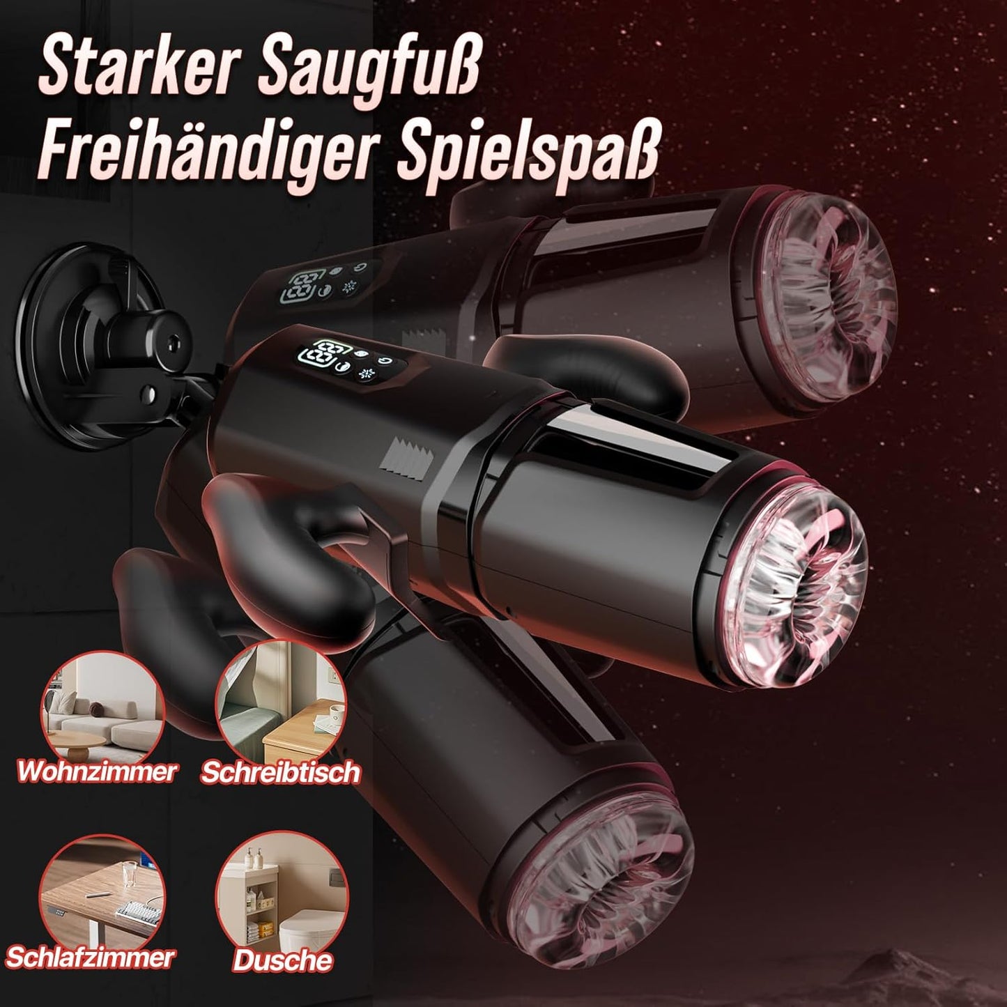 AutoPilot AI Male Stroker Machine 7+7 Modes