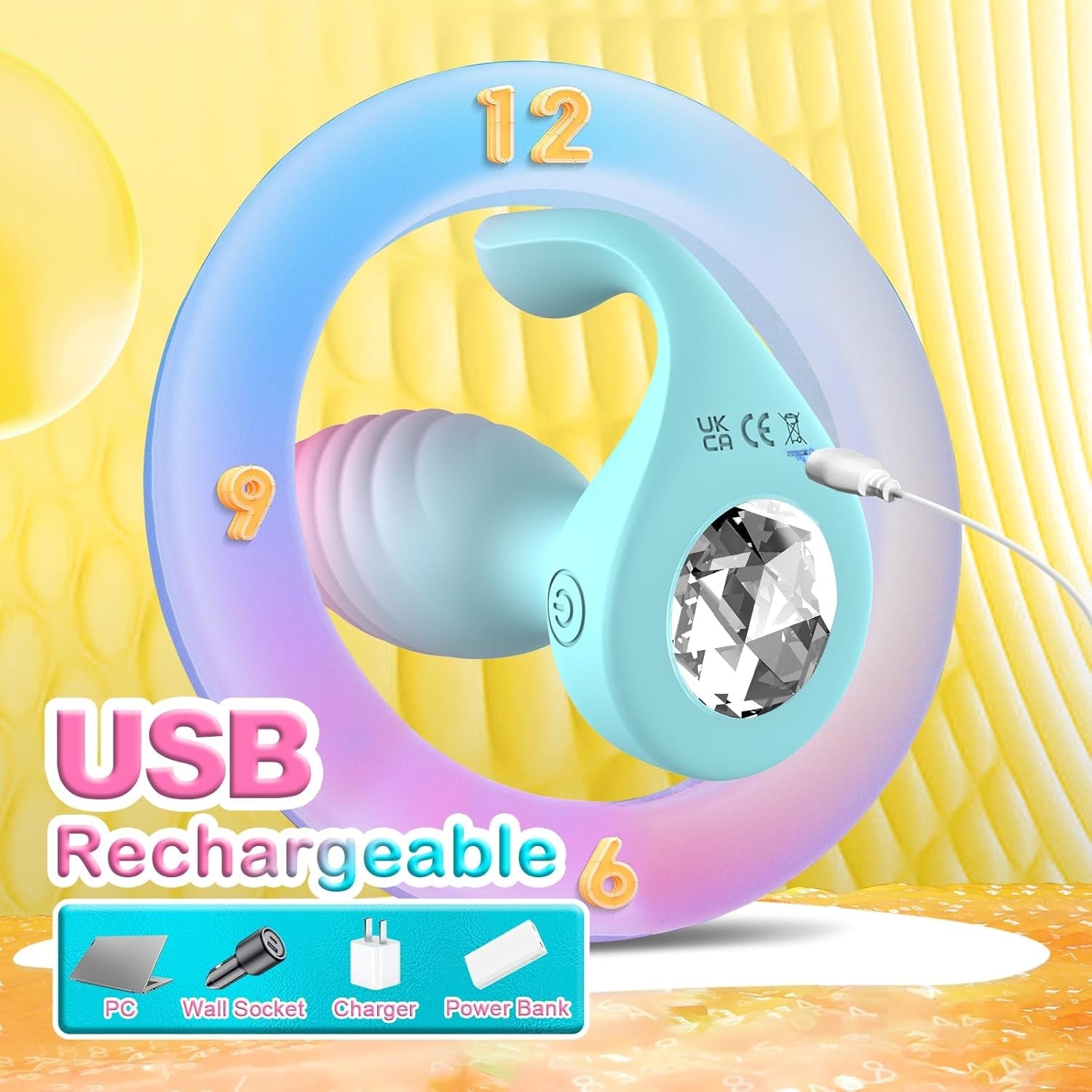 DiamondCurve Remote Anal Plug Vibrator with Dual Motors - Vixen | Nova Network
