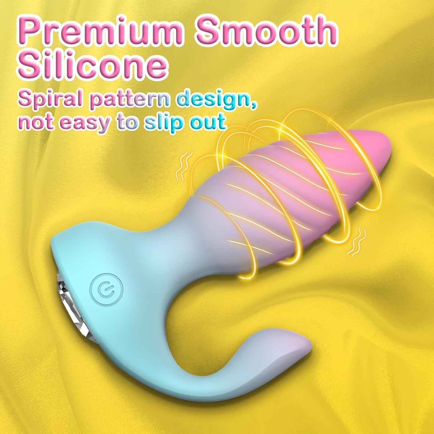 DiamondCurve Remote Anal Plug Vibrator with Dual Motors - Vixen | Nova Network