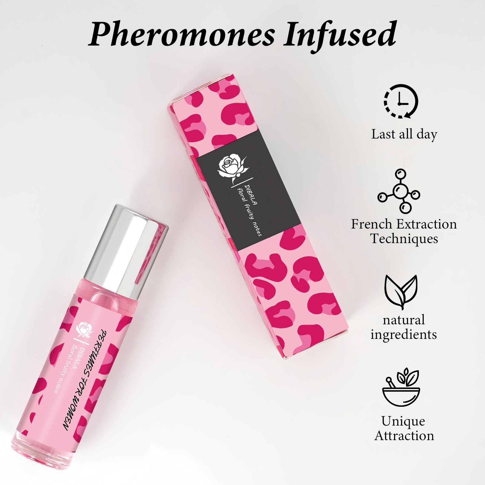 DIBALA Pheromones Perfume for Women,Long Lasting Natural Roll On Perfume Oil 10ml (0.34 fl oz) - Vixen | Nova Network
