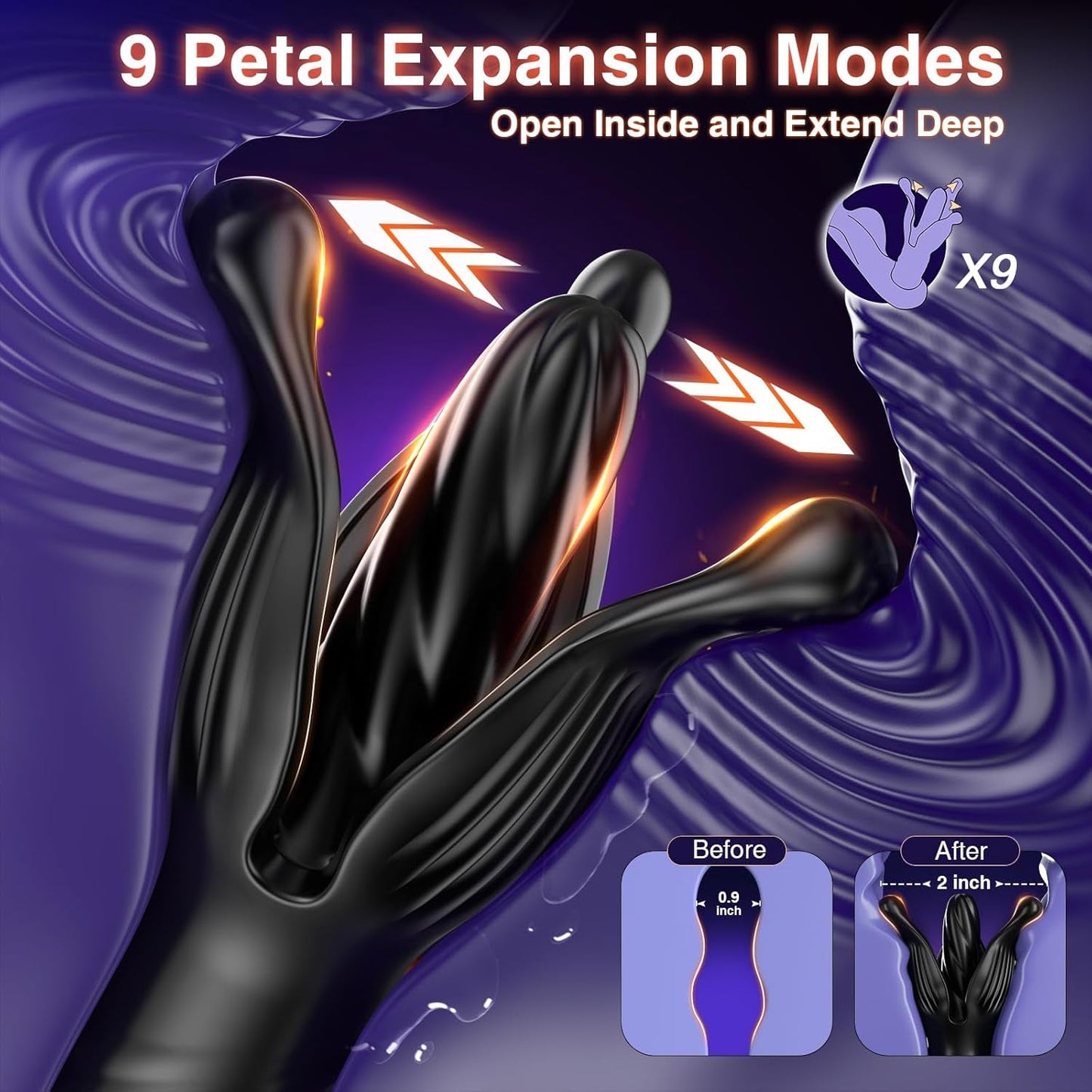 Dominus 8X AI Power Prostate & Cock Ring Trainer - Vixen | Nova Network