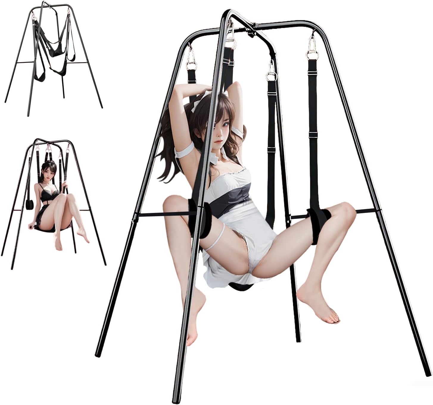 DomiStation BDSM Swing Frame - Vixen | Nova Network