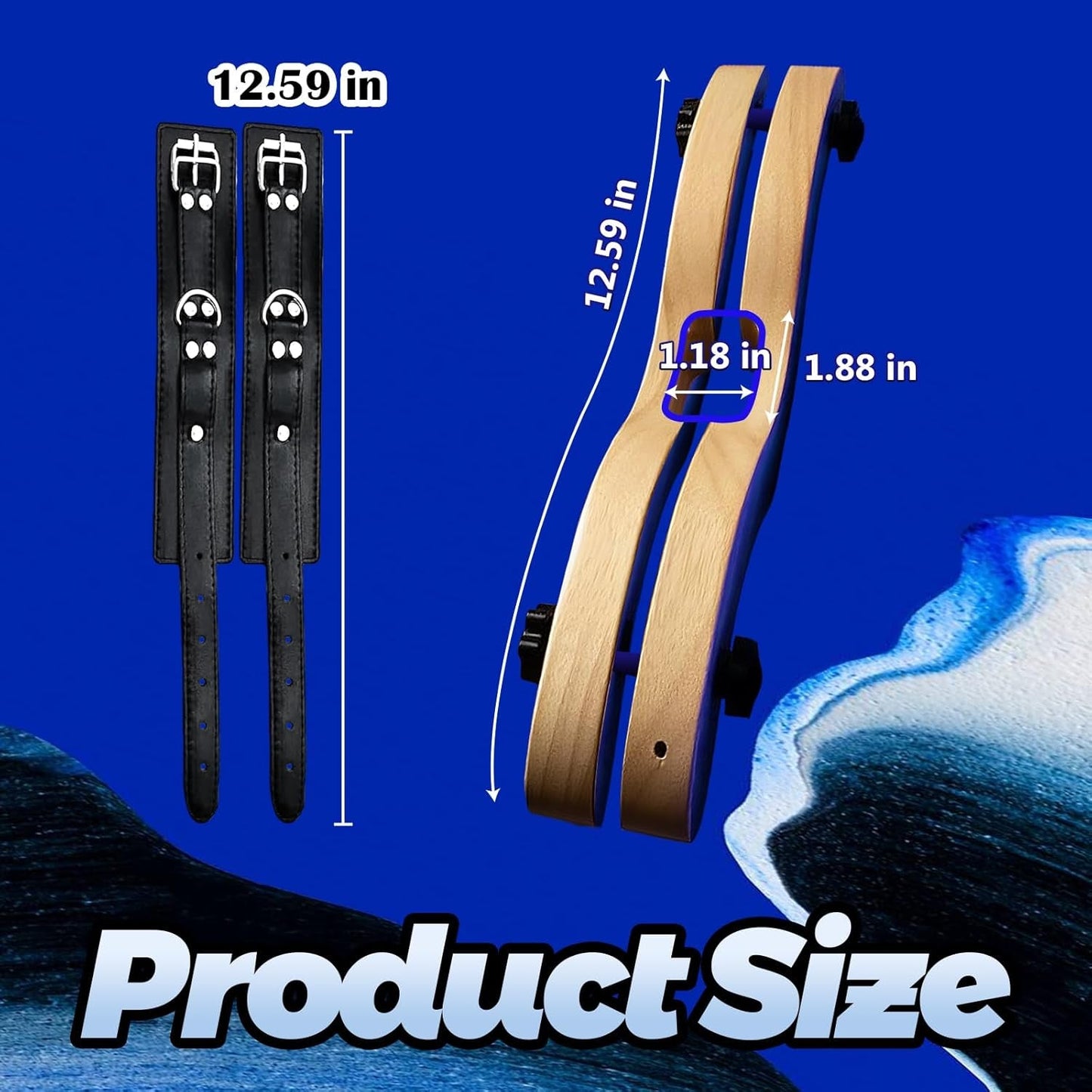 DomKneel CBT Testicle Crusher with Ankle Cuffs - Vixen | Nova Network