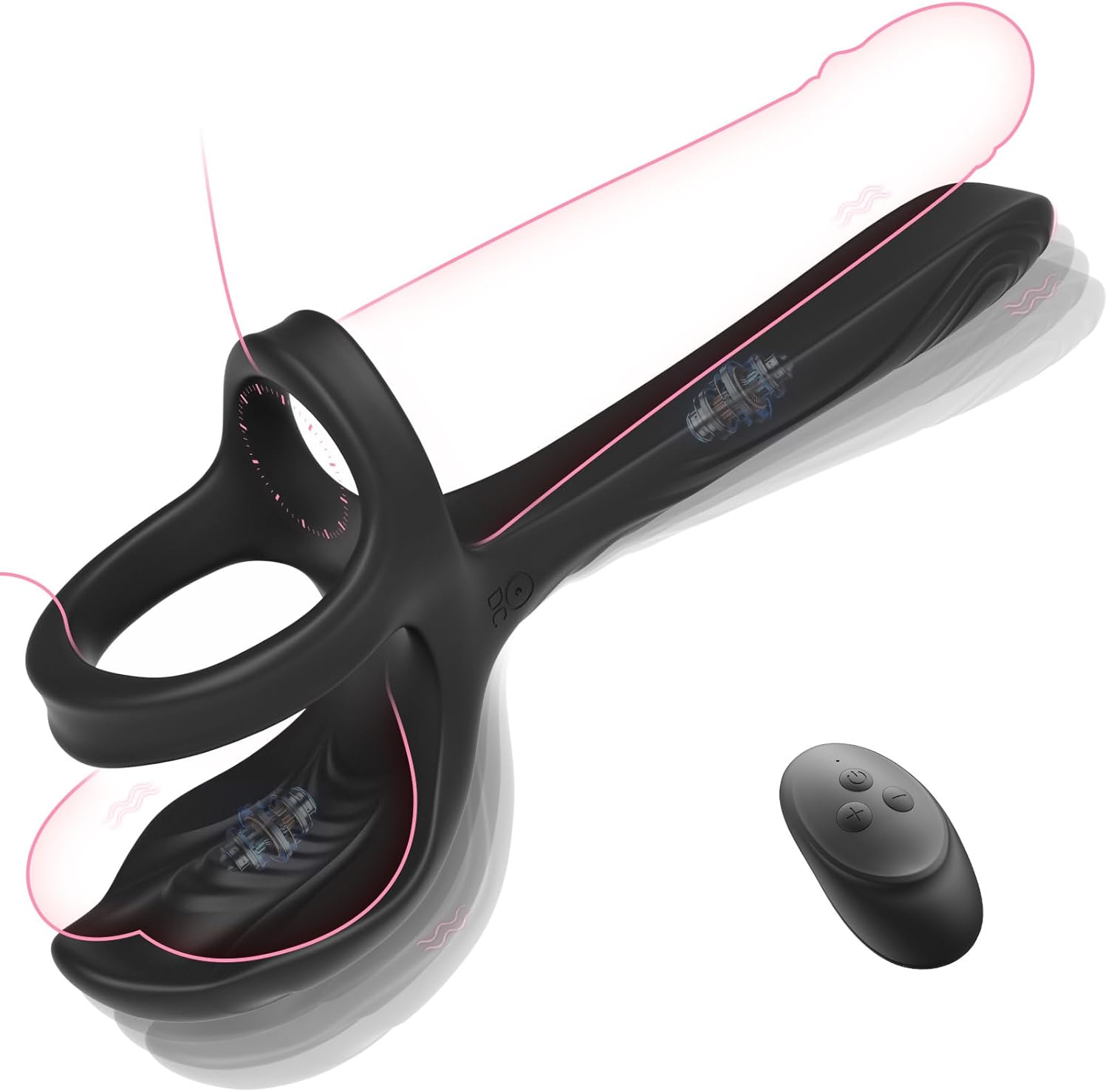 DoubleTrouble Dual Penetration Couples Vibrator - Vixen | Nova Network