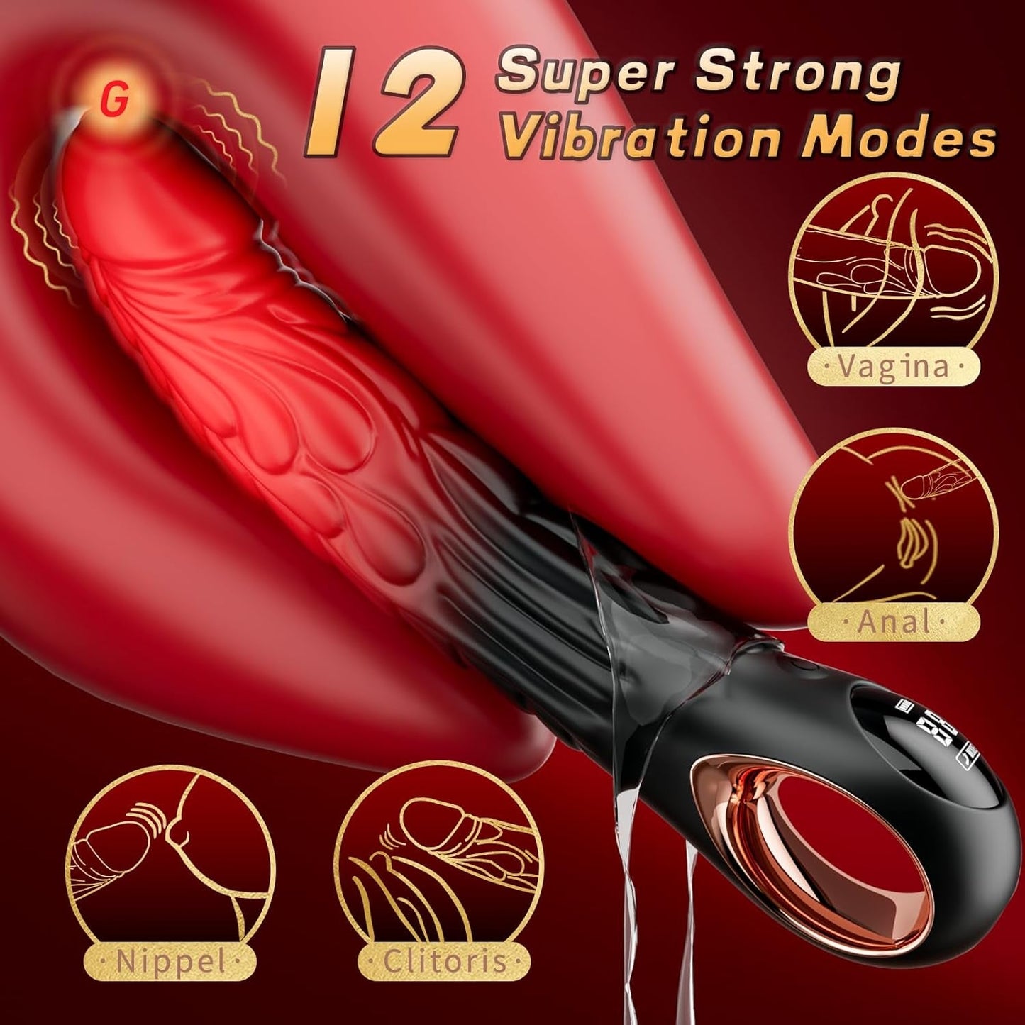 DragonCurve Fantasy G - Spot Dildo Vibrator - Vixen | Nova Network