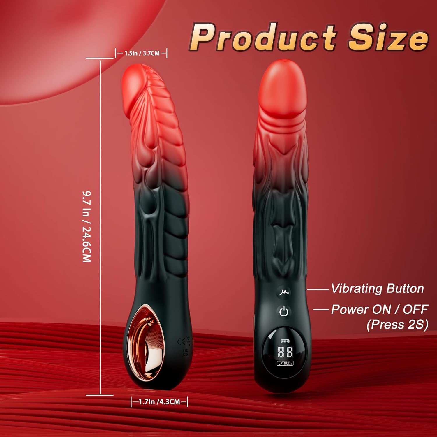 DragonCurve Fantasy G - Spot Dildo Vibrator - Vixen | Nova Network